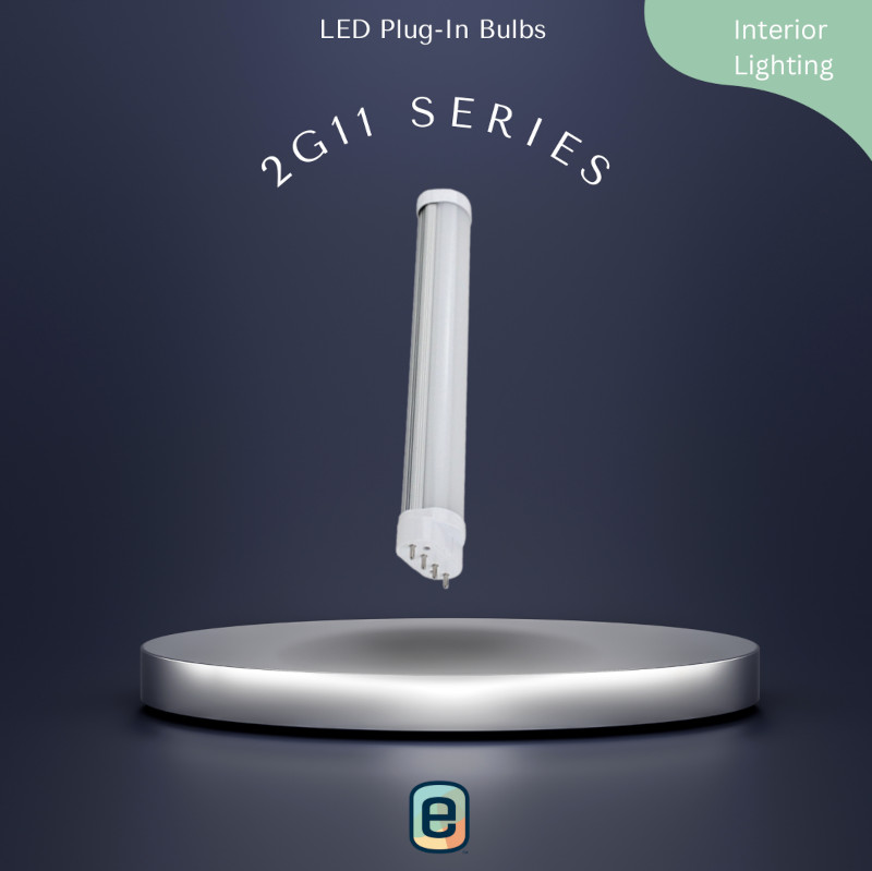 High Performance LED Plug In Replacements for 2G11 Fluorescent Lamps